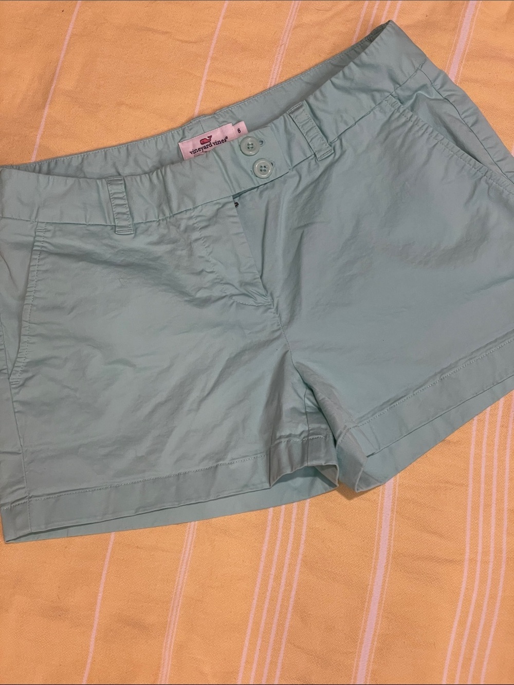 Vineyard Vines Light Aqua Women's Bermuda Shorts